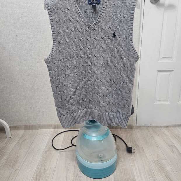 (90)S ☆초대장급☆ 랄프로렌폴로 케이블꽈베기 [그레이] 니트조끼