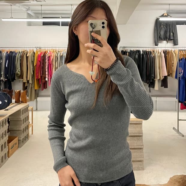 FREAK'S STORE knit t-shirts 프릭스스토어 골지 니트