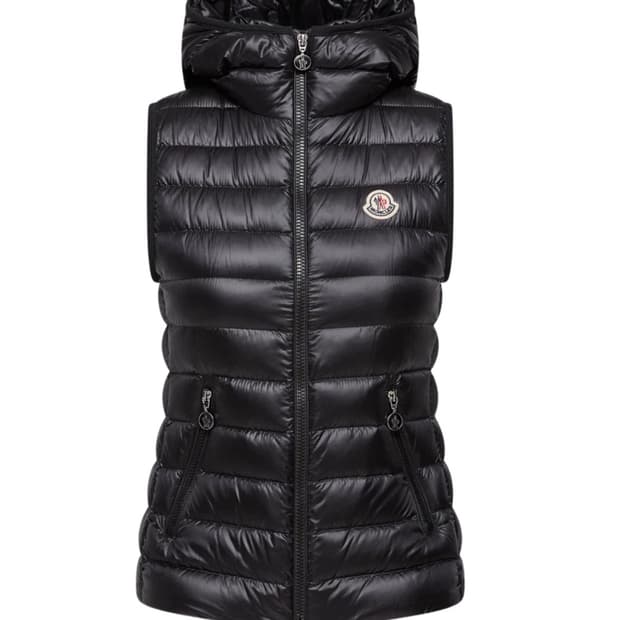 몽클레어 글리코스 패딩조끼 후드 0사이즈 L10931A00098597YG