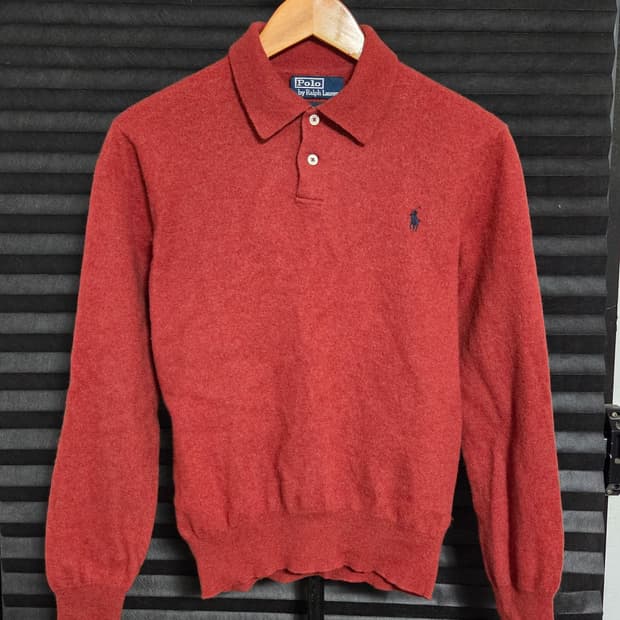 [폴로 랄프로렌] 메리노울 카라 니트 | 00034