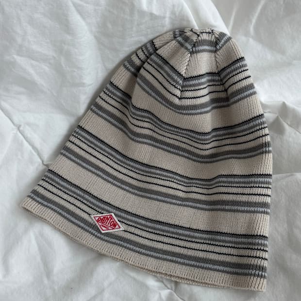 단톤 스트라이프 비니