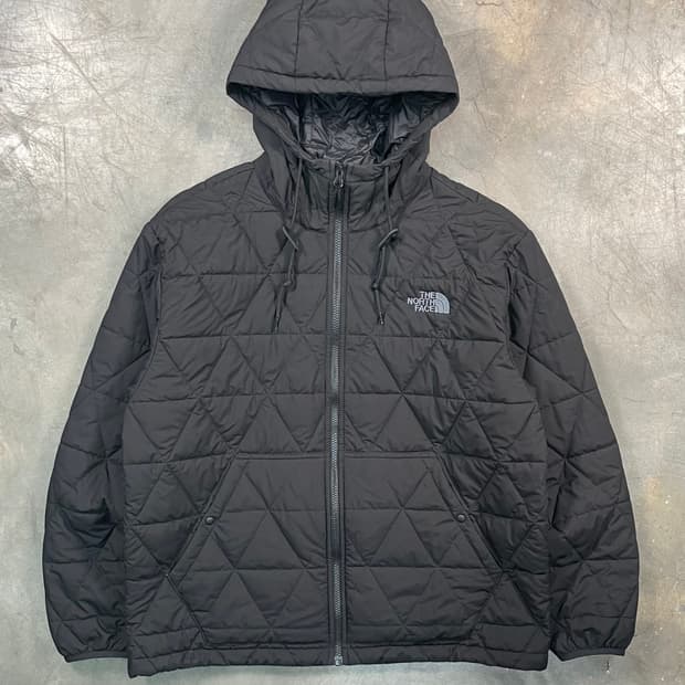 노스페이스 후디드 경량 패딩