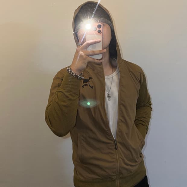 오클리 00‘s 스컬 후드집업