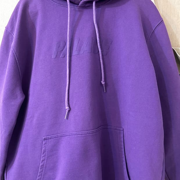 18ss 팔라스 점보 피그 후드 퍼플