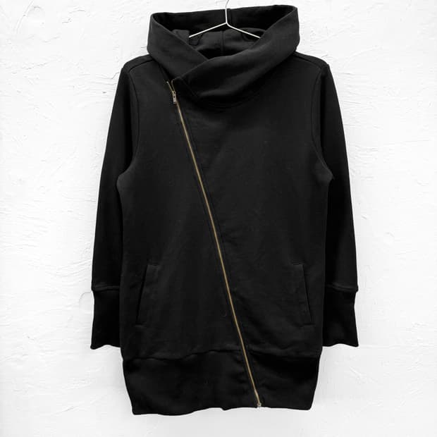 JPN 사선 후드집업