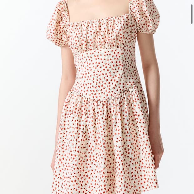 리포메이션 플라워 A라인 드레스 (Marielle Dress)