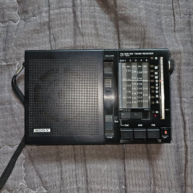 소니 빈티지 라디오 icf-7600