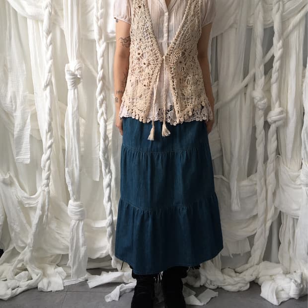 Crochet vest