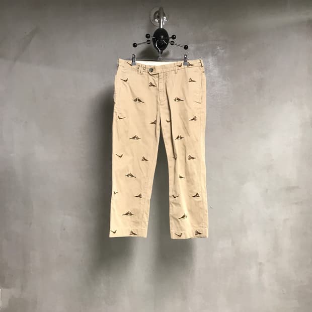 폴로 랄프로렌 멀티 자수 치노 팬츠 베이지 32/32