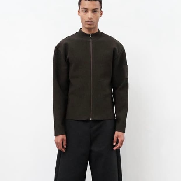 아모멘토 맨즈 모크넥 집업 가디건 L사이즈