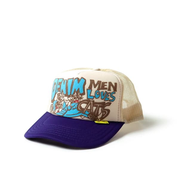 캐피탈 트러커모자