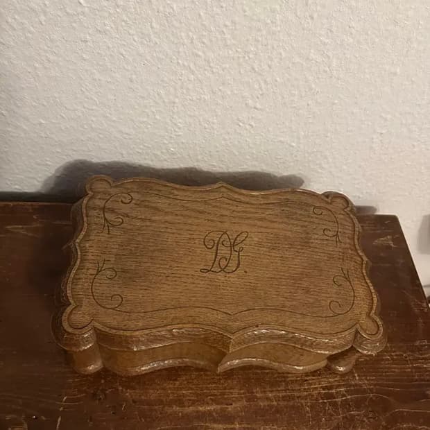 독일)빈티지 DG 나무함