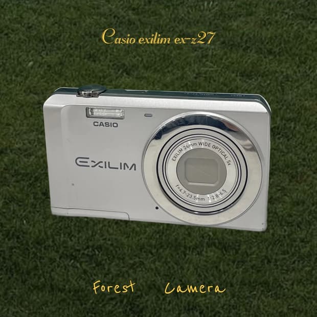 카시오 EXILM ex-zs5 ex-z27 디지털카메라 빈티지디카