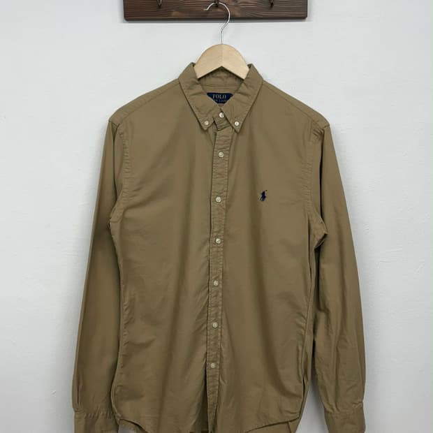 [M] 폴로 랄프로렌 브라운 슬림핏 셔츠