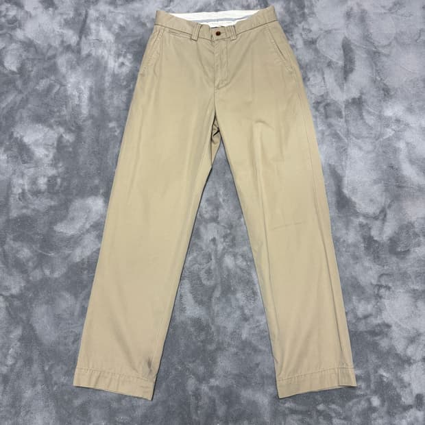 폴로랄프로랜 스트레이트 코튼팬츠