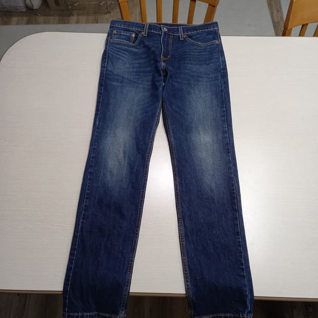 31 리바이스511 워싱 스판 슬림일자진 진청 31-468