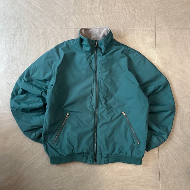 L.L.bean 엘엘빈 그린 컬러 웜업 자켓
