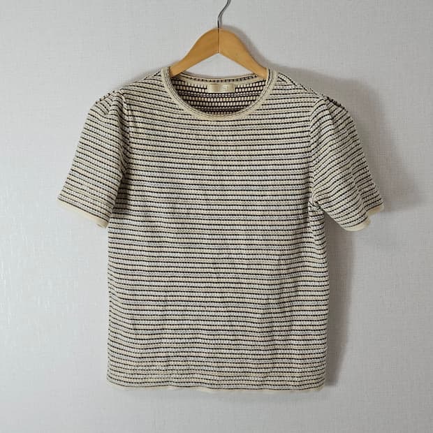 SJSJ 한섬 크로셰 반팔니트 여성 F 90