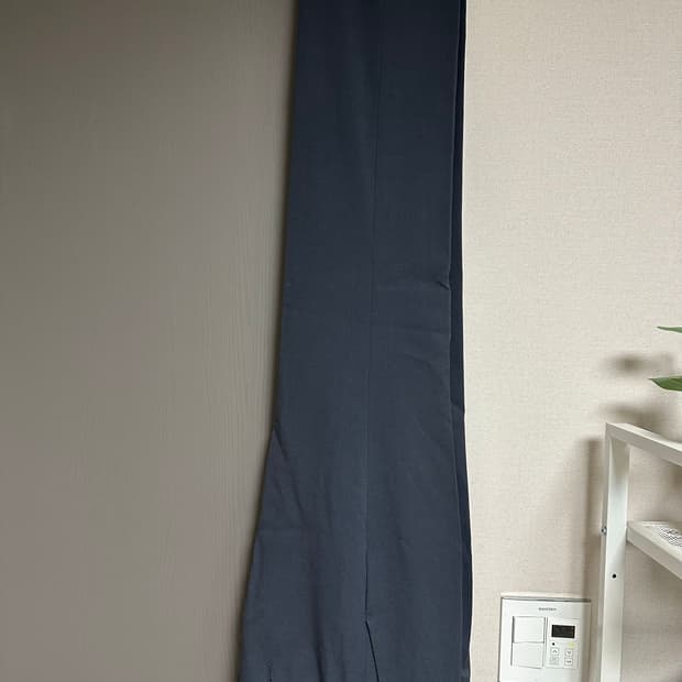 무탠다드 세미와이드 슬랙스 30 블루그레이