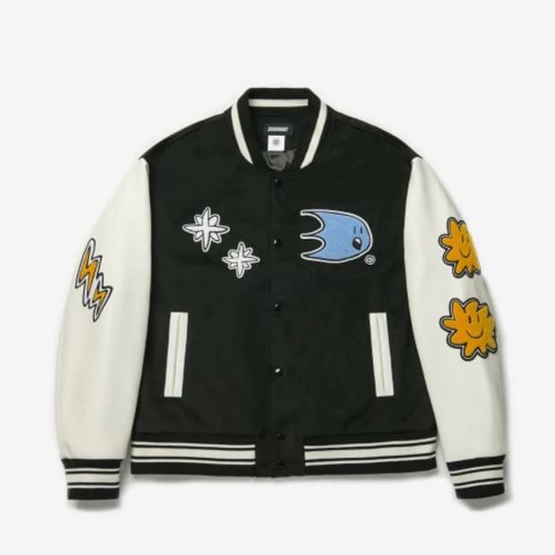 도미넌트 바시티 자켓 Weather Varsity Jacket Black