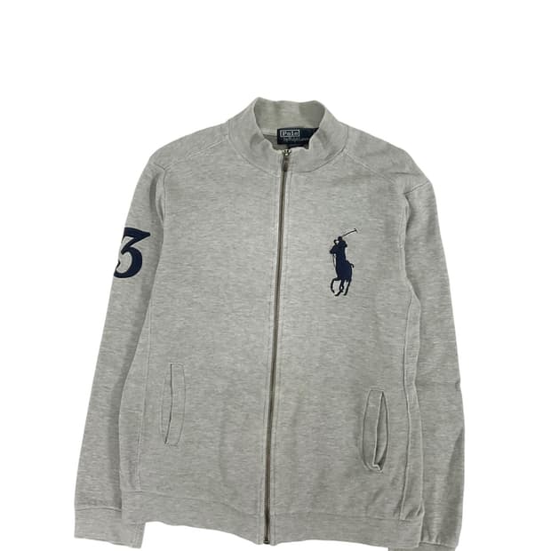 폴로 빅포니 그레이 집업 (L)