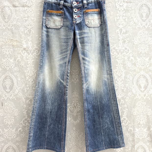 에드윈 503 블루트립 벨바텀 (made in japan)