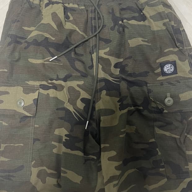 ODBC 립스탑 카모 버뮤다 카고 쇼츠