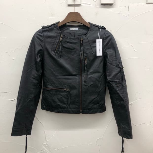 free's shop 양가죽 견장 자켓
