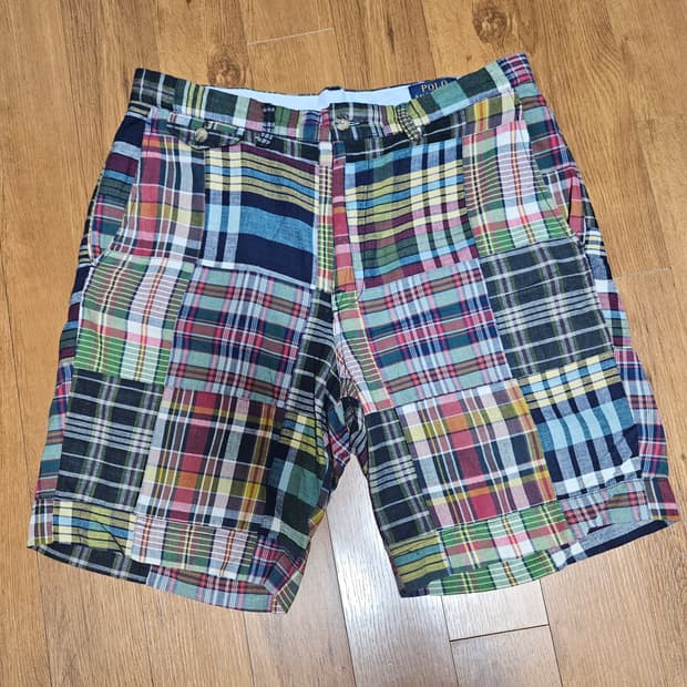 [32] 폴로 랄프로렌 마드라스 패치워크 반바지