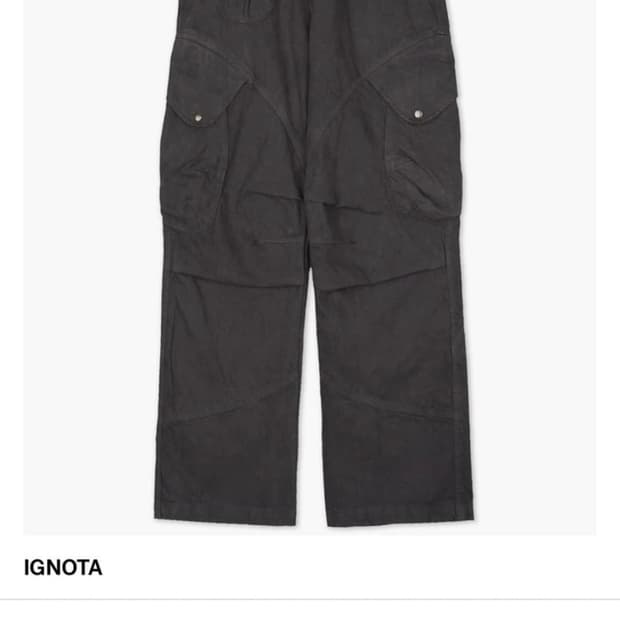 이그노타 코어10 roamer cargo pants dune S사이즈