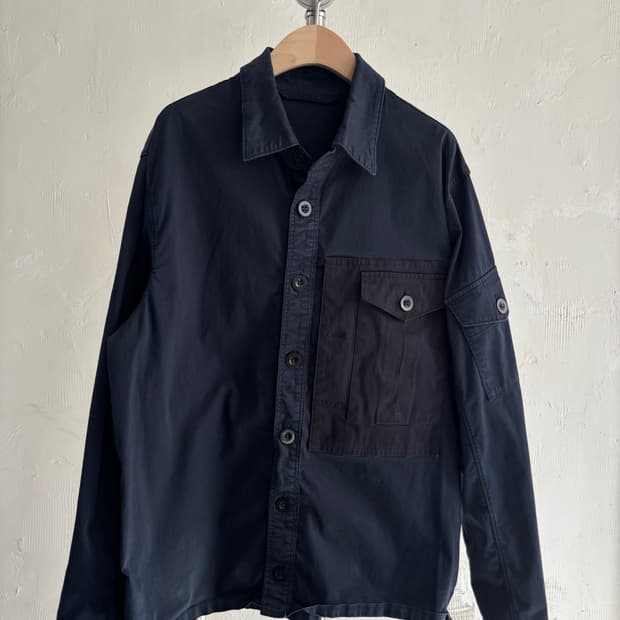 Ten C 텐씨 미드 레이어 오버 셔츠 자켓