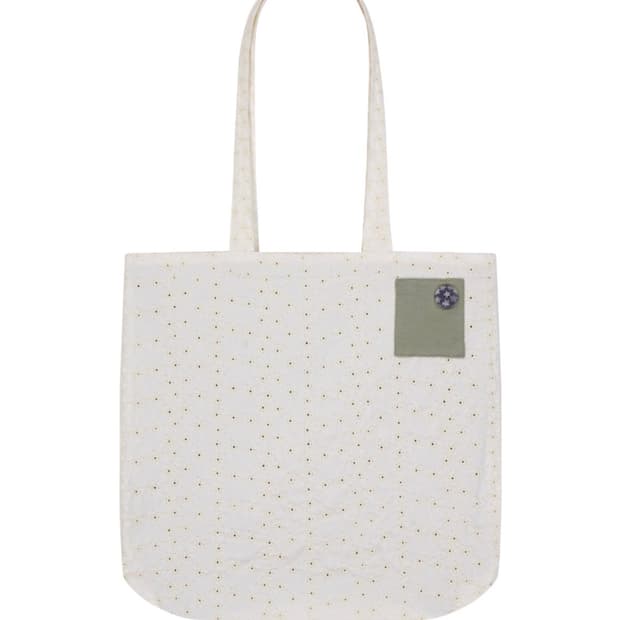 코이세이오 038 STAR REVERSIBLE BAG WHITE