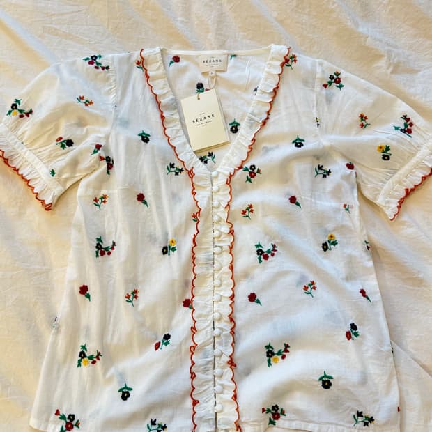 Sezane 세잔느 블라우스 새상품