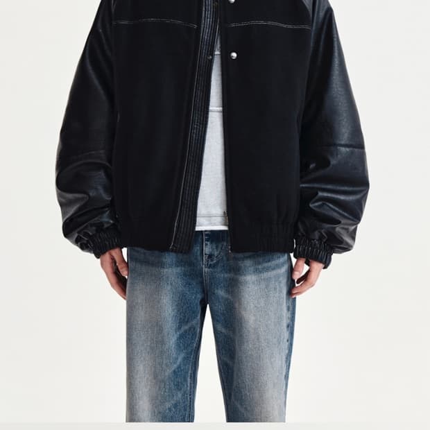 마뗑킴 바시티 자켓