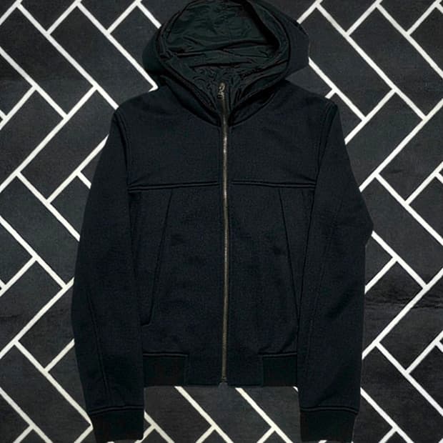 우영미 나일론 이중 후드집업