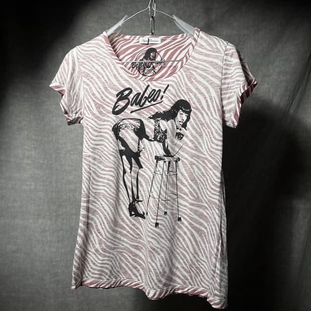Hysteric Glamour Zebra Babes T-Shirt