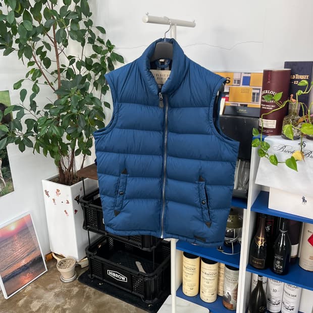 버버리 브릿 패딩 베스트 M