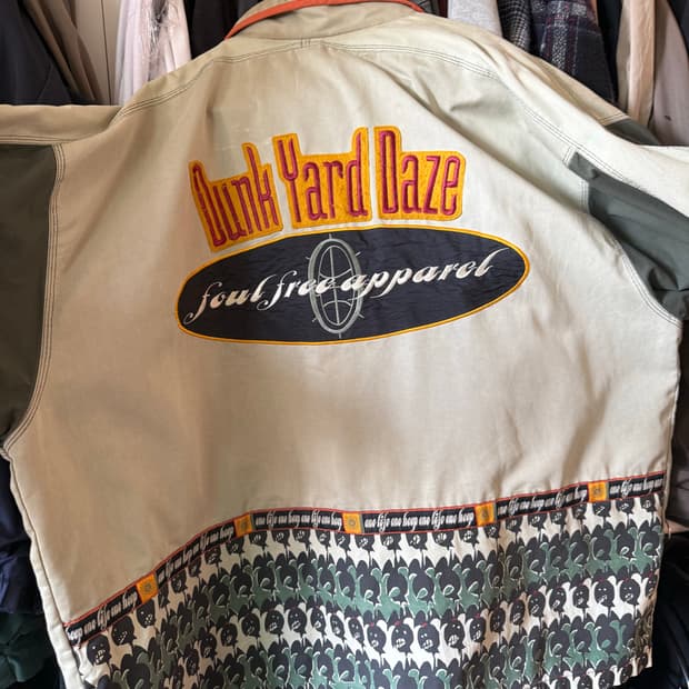 90S 나이키 덩크야드 데이즈 sun faded자켓 국내판X