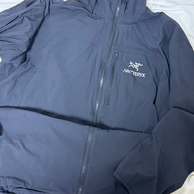 아크테릭스 스쿼미시 후디 블랙 xl