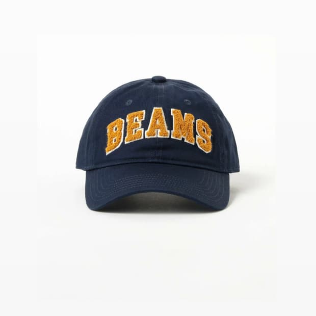 BEAMS 빔즈 로고 베이직 볼캡