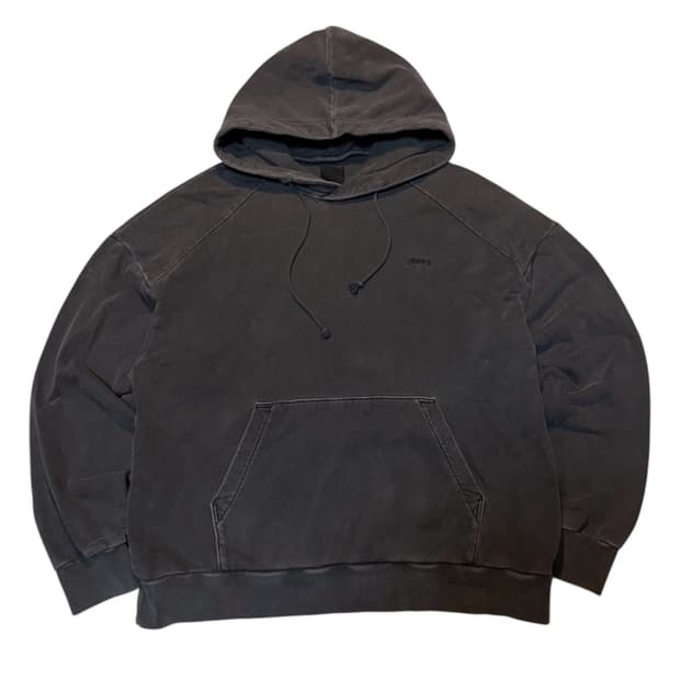 준지 21FW 가먼트 다잉 피그먼트 후드티