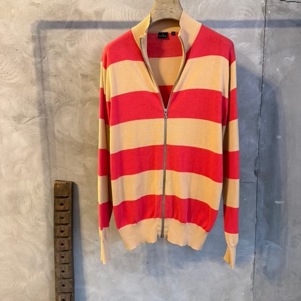 폴스미스 짚업 가디건 100