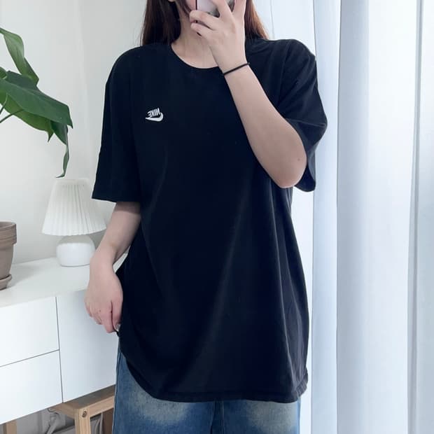 [정품] 나이키 블랙 푸츄라 반팔티 [ XXL ]