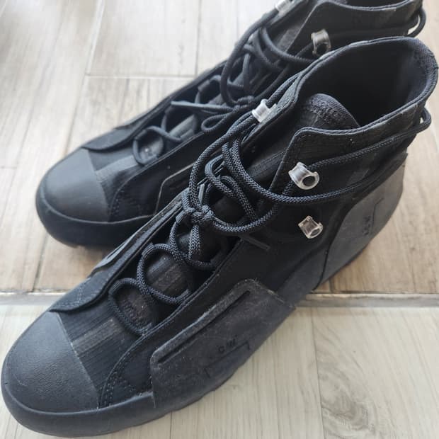 컨버스 x 어콜드월 척 테일러 올스타 러그드 하이 블랙 (275)