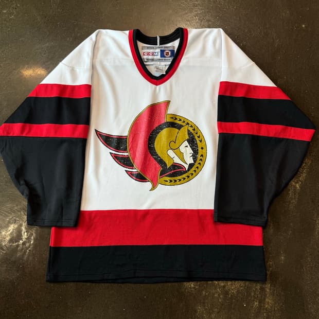 CCM NHL 오타와 세너터스 하키 저지