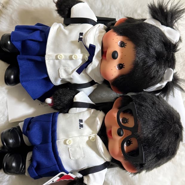 태국 한정판 교복학생 몬치치 세트