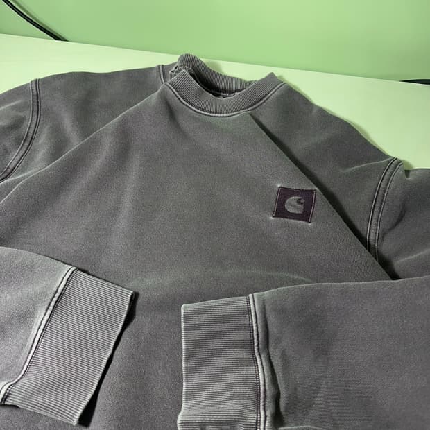 L-XL 칼하트 루즈오버핏 피그먼트 SEDONA 스웻셔츠 맨투맨