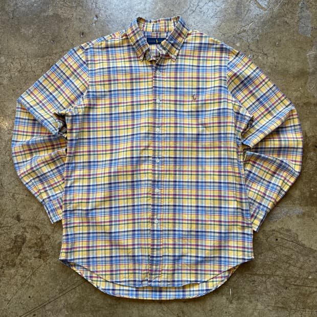 폴로 랄프로렌 체크 셔츠