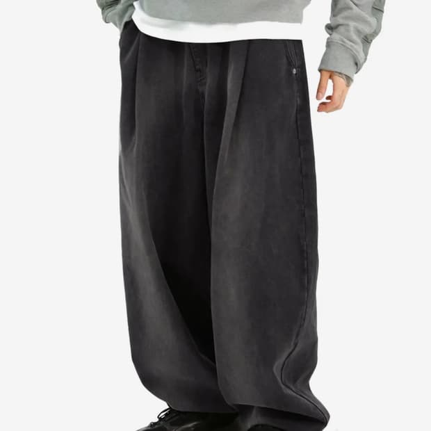 엑스톤즈 빅 와이드 벌룬팬츠