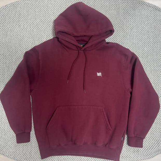 브라운브레스 버건디 후드티
